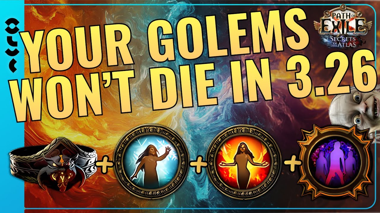 Why You Are WRONG About Golem Survivability [PoE 3.26]