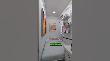 How to live in a 5 Square Meters Space #shorts #bedroomdesign #interiordesign #homedecor #homedesign