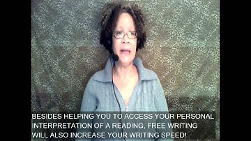 102 Free Writing and Reader Response Lesson