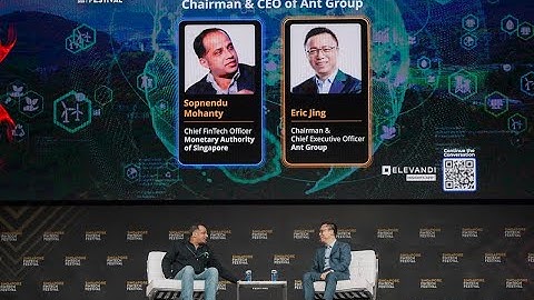 Fireside chat with Eric Jing, Chairman & CEO of Ant Group | SFF 2023