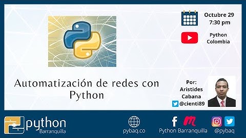 PyBAQ - Automatización de Redes con Python