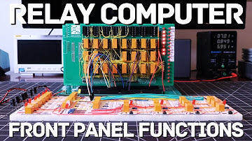 Relay Computer - Front Panel Functions
