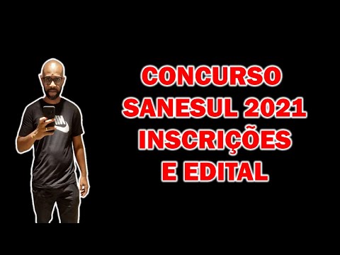 Concurso SANESUL 2021