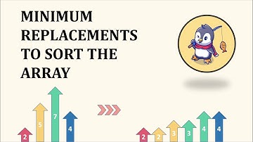 Minimum Replacements to Sort the Array | LEETCODE | DSA | ARRAY | ADHOC
