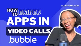 Celebrity How to Embed Third-Party Apps like Miro, Google Docs, and More into Video Calls in Bubble Profile