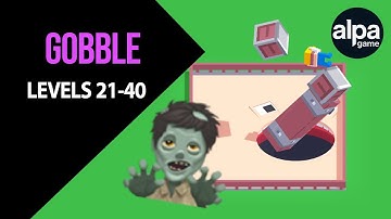 Fancade Gobble – Levels 21 to 40 🍏🔥