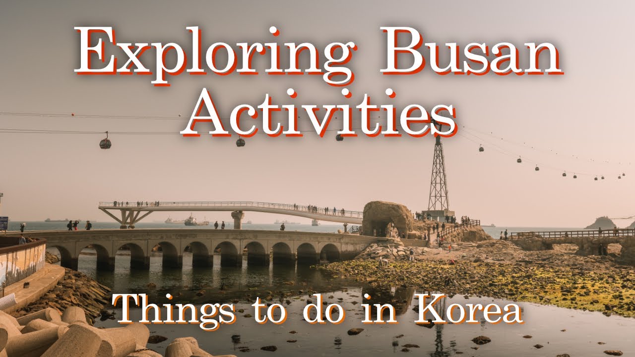 Exploring things to do in Busan | Korea Vlog pt 10 | Exploring outside of Seoul | Cherry Blossoms