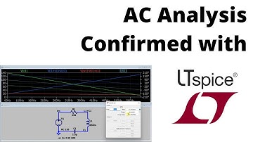 Quick LTSpice: AC Analysis of a Series RLC Circuit