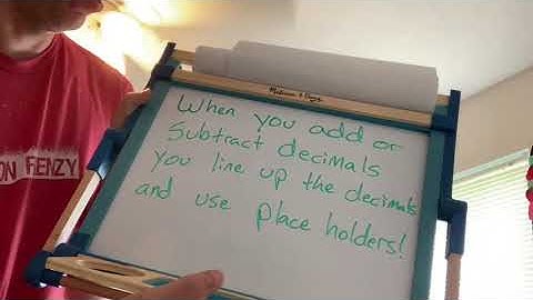 Decimals review - adding, subtracting, multiplying and Dividing Decimals