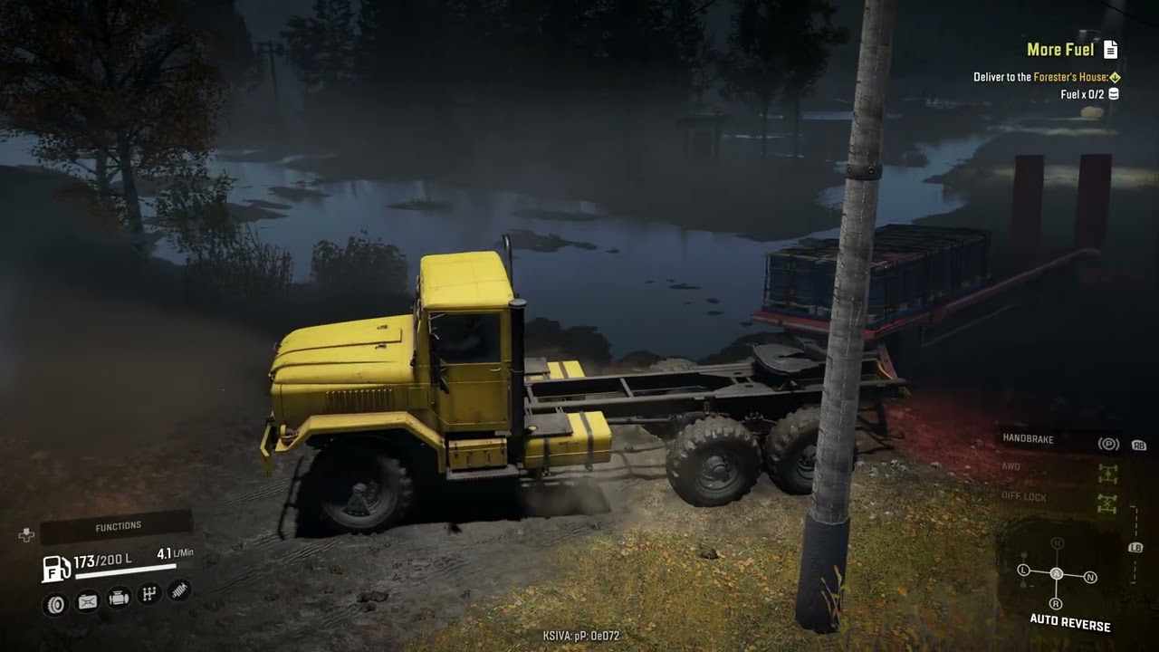 SnowRunner Career Mode | Episode 13 | More Fuel(Smithville Dam)