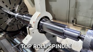 Top Roll Spindle | L.H. Threading | CNC LATHE