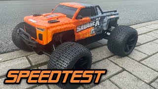 Hpi Savage X Flux V2 - Speedtest 4s & 6s [German]