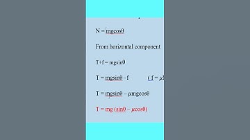 Tension on Inclined Plane | Friction vs Gravity Explained!