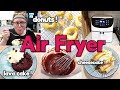 🍩 AIR FRYER DONUTS 🍫 CHOCOLATE LAVA CAKE 🍎 APPLE CHIMICHEESECAKE 🤩 COLLAB WITH @Frugal Fit Mom