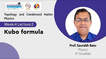 Lec 13: Kubo formula