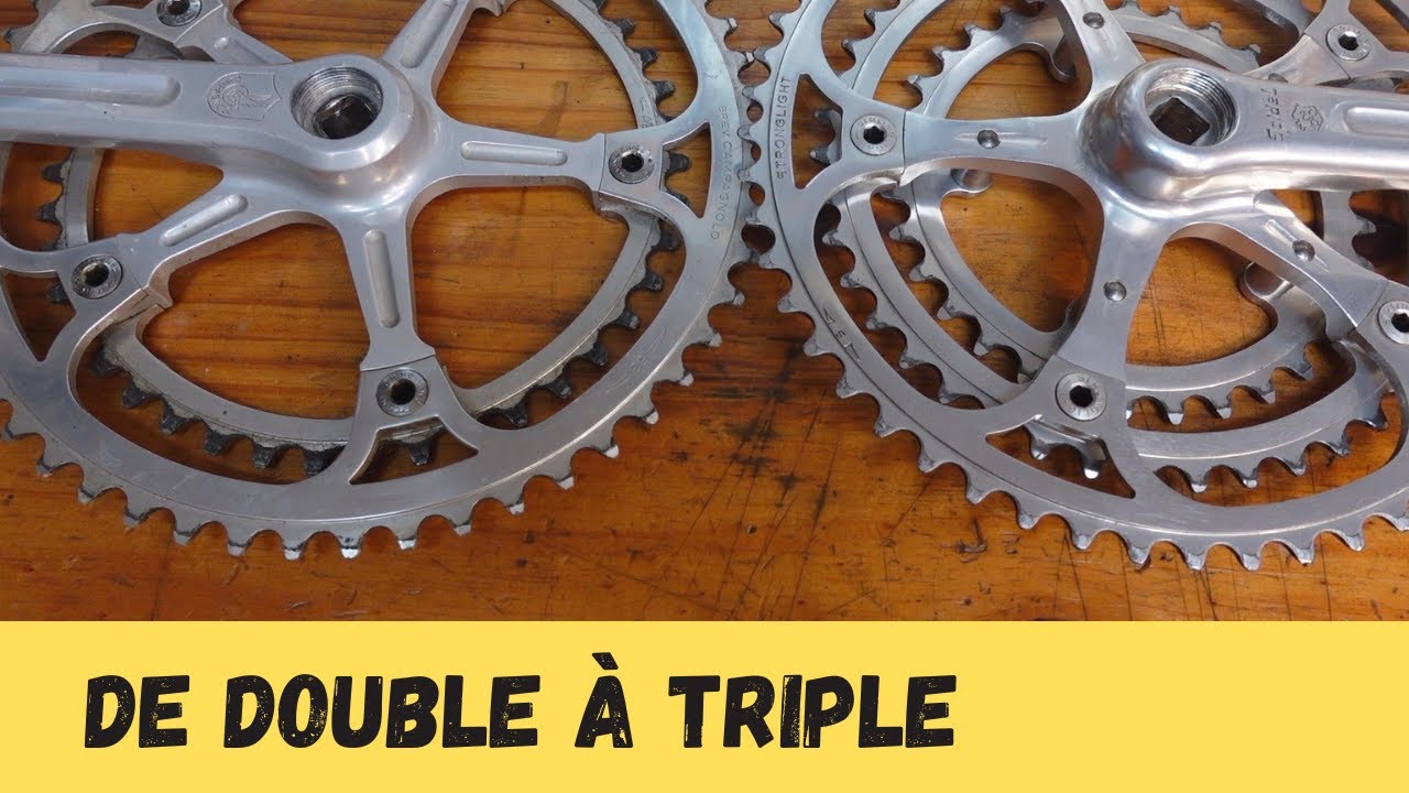 Comment installer un triple plateau