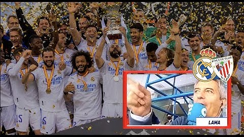 El Real Madrid campeón de la Supercopa | Así narró Manolo Lama el Real Madrid 2-0 Athletic