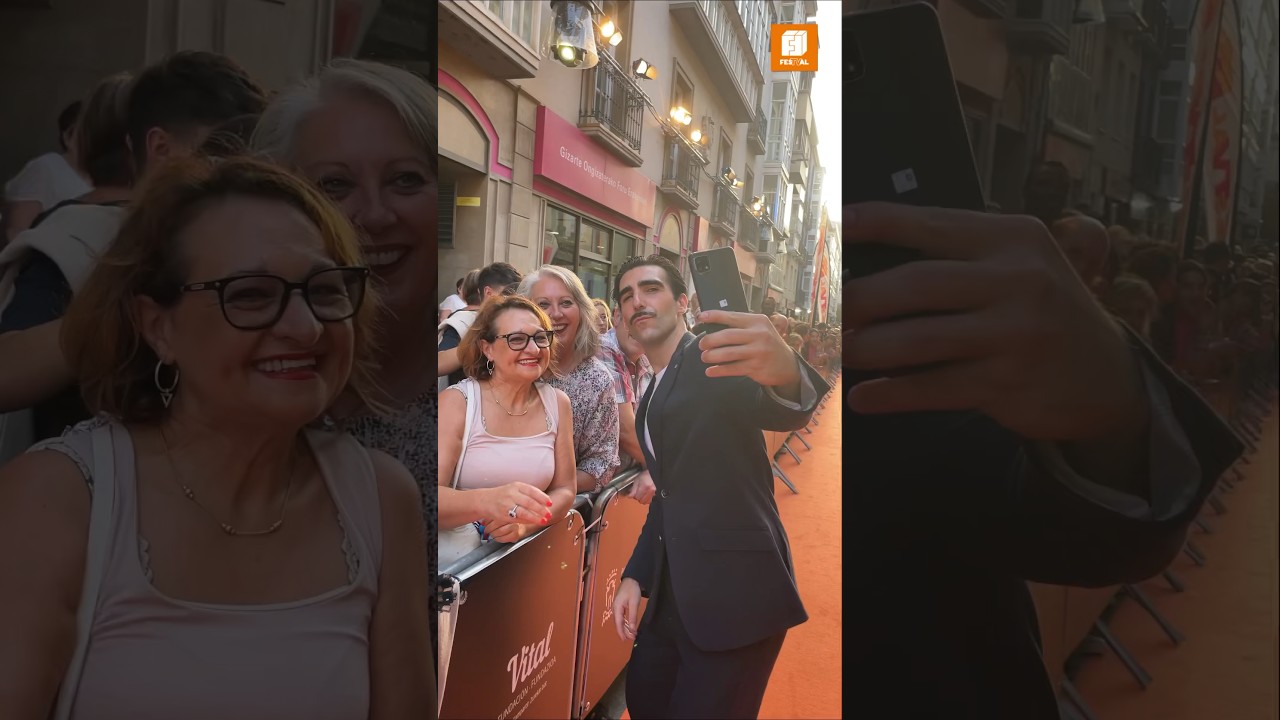 ✨😍 ¡Así ha sido la llegada de ‘La Promesa’ y ‘Salón de té La Moderna’ a la ALFOMBRA NARANJA!