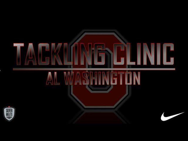 Tackling clinic from 2018 by Ohio State Coach Al Washington.
