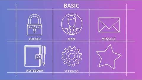 Universal And Basic - Outline Icons | After Effects Elements - Envato elements