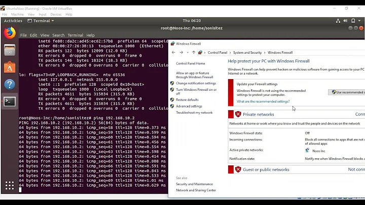 Connect Linux Guest With Windows Host VirtualBox