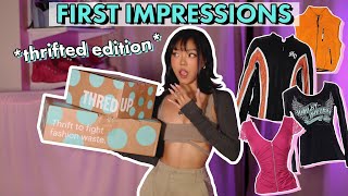 FIRST IMPRESSIONS HAUL: Online Try-on Thrift Edition!