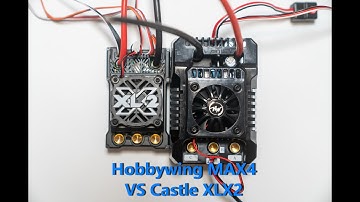 Hobbywing MAX4 Unboxing & Compare to Castle XLX2, the Most Powerful and Stable 12S ESC