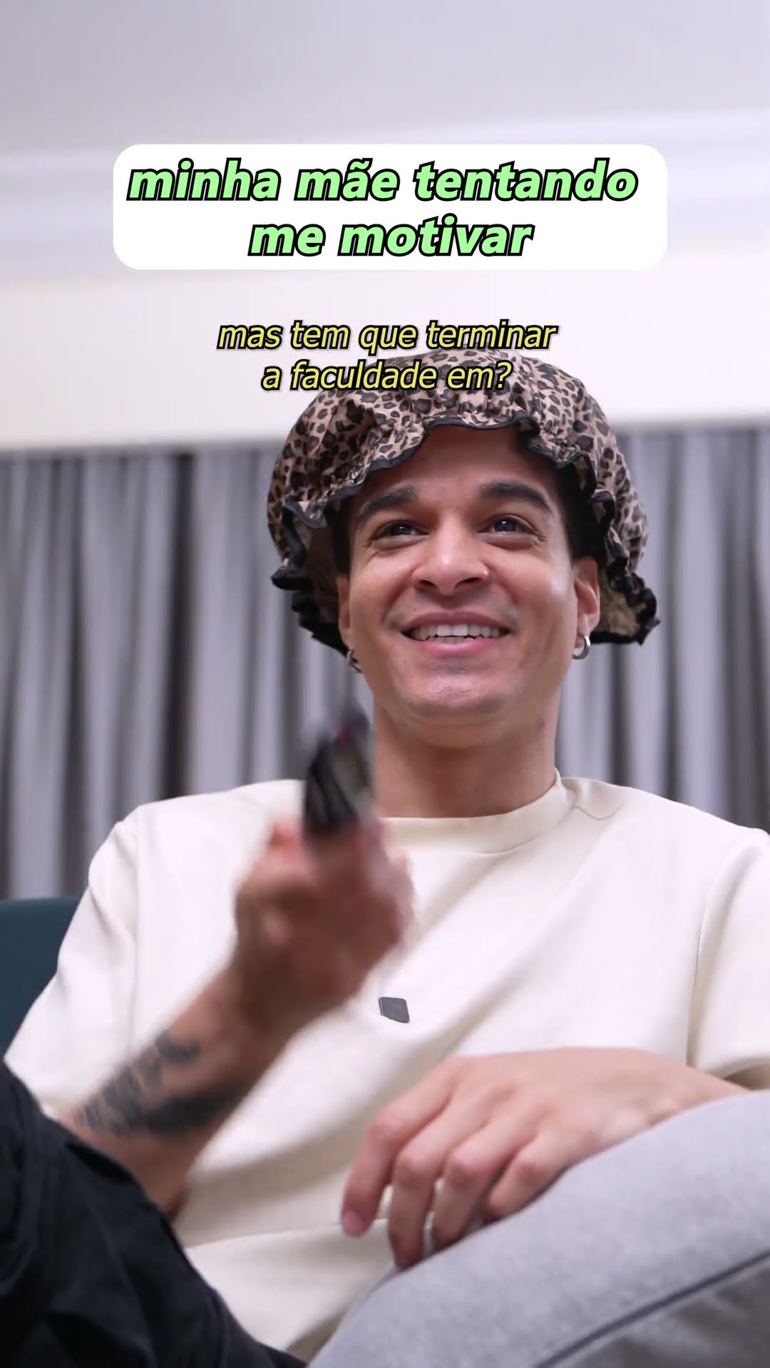 MINHA MÃE TENTANDO ME MOTIVAR