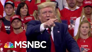 Unpaid Bills Pile Up In The Wake Of President Donald Trump Rallies | All In | MSNBC