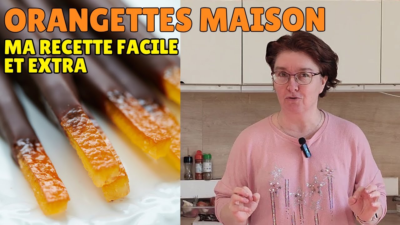 🍊 Ma recette facile des Orangettes confites au chocolat maison | recette économique et gourmande 😋