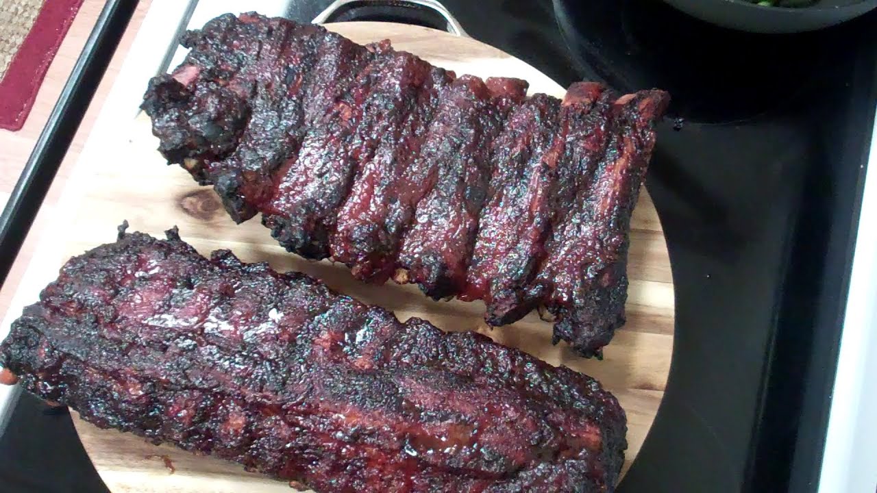 Beef/Pork Smoked Ribs Great ribs on the UDS! YouTube