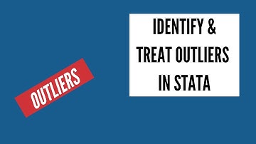 How to Identify and Treat Outliers in Stata | Stata Tutorial