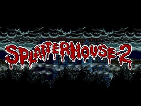 Splatterhouse 2 - Sega Genesis - Full Playthrough No Commentary