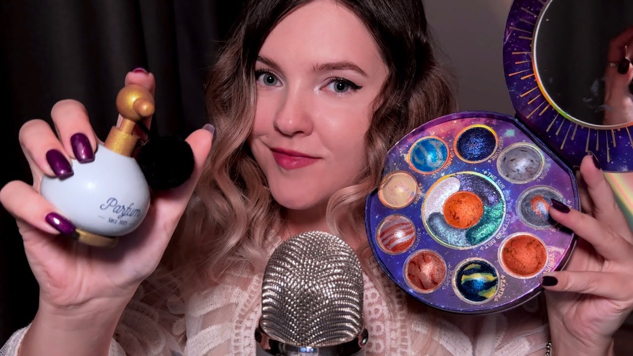 АСМР САЛОН КРАСОТЫ 💄(Макияж, Прическа + Ноготочки)💅🏻