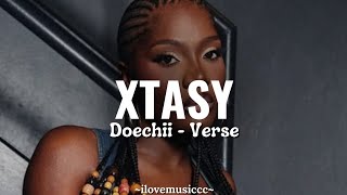 Doechii - Xtasy (Remix) [Verse - Lyrics]