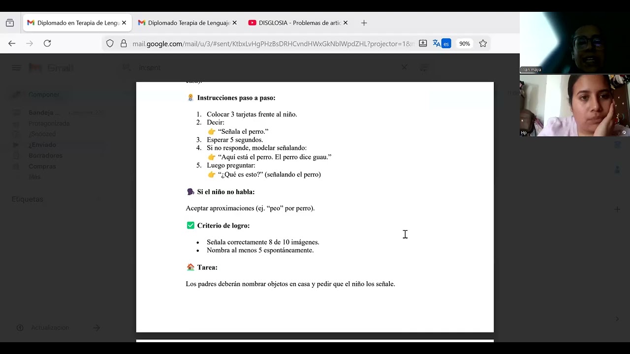 Diplomado Terapia de Lenguaje Modulo IV parte 2