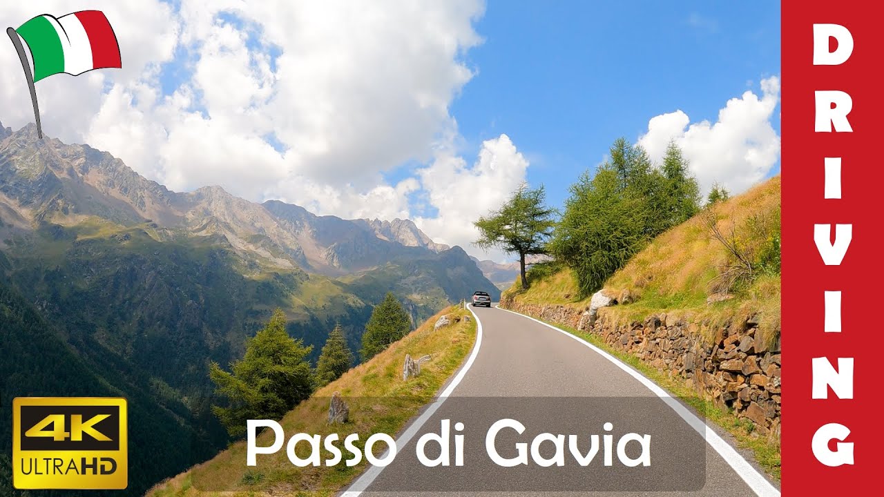 Driving in Italy 20: Gavia Pass | 4K 60fps