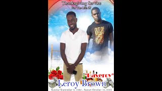 Leroy Brown Funeral Service 2