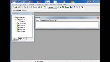 MPLAB IDE - Window Sets