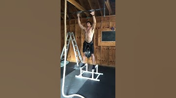 Weighted Pullup +150lbs x 2 @172lbs Bodyweight!