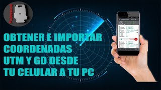 Obtener Coordenadas GPS (UTM y GD) desde tu Celular e Importar a tu PC 2020 (FÁCIL Y RÁPIDO) screenshot 5