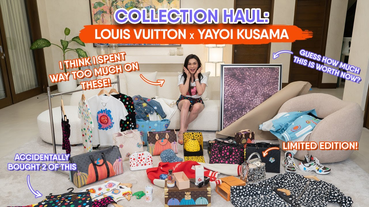 Dr. Vicki Belo's 'louis Vuitton X Yayoi Kusama' Luxury Haul