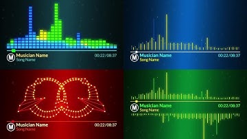 Music Visualizer After Effects Templates