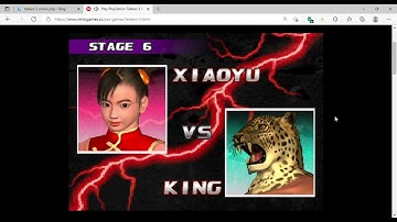 Play PlayStation Tekken 3 Online in your browser   RetroGames