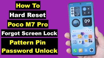 Hard Reset Poco M7 Pro | Poco M7 Pro Forgot Screen Lock | Poco M7 Pro Pattern Pin Password Unlock