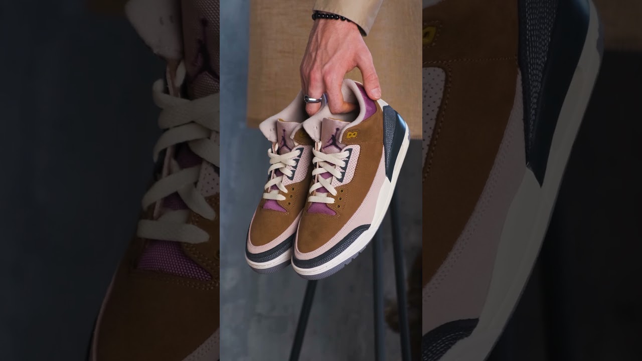 JORDAN 3 RETRO WINTERIZED ARCHAEO BROWN стильные и функциональные кроссовки