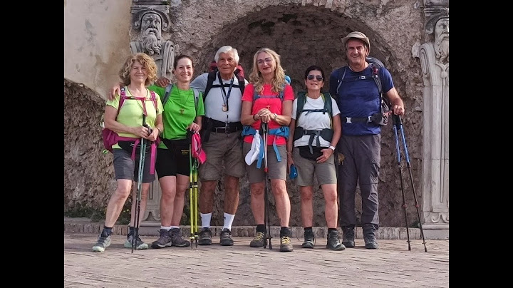 La via di Francesco - La Via di Roma terza e quarta tappa Trevi - Poreta - Spoleto