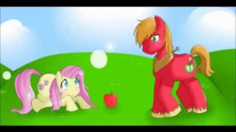 Fluttershy and Big Macintosh