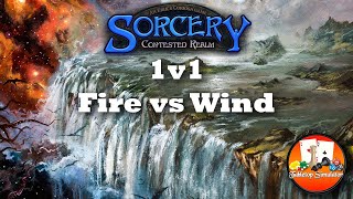 Spell Slingers #3 Sorcery Gameplay: Fire vs Wind