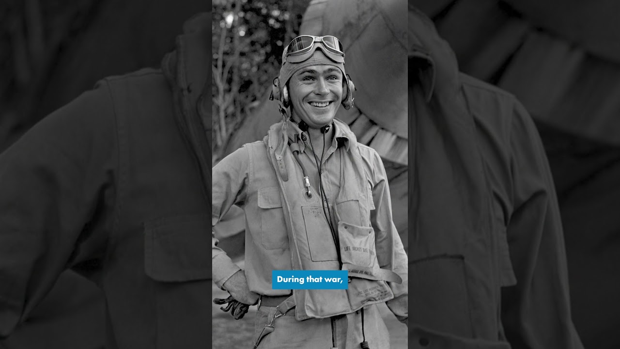 Who is the Marine on the side of our USAF F-86 Sabre?